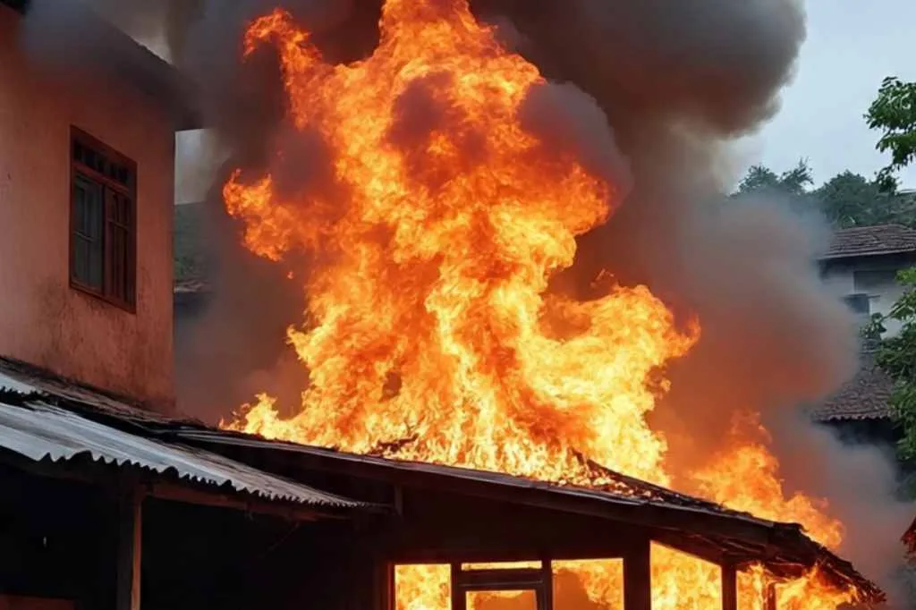Kebakaran Ruko di Roa Malaka Jakbar, 32 Personel Gulkarmat Padamkan si Jago Merah