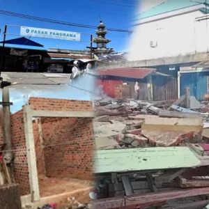 Pembangunan di Pasar Panorama Sarat Kejanggalan, APH Tutup Mata?