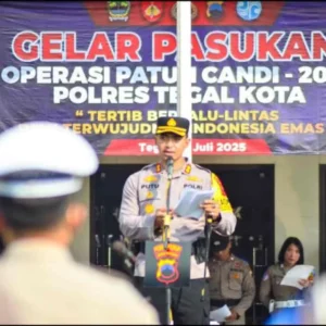 Tertib Berlalu Lintas Jadi Prioritas, Polres Tegal Kota Jalankan Operasi Patuh Candi 2025 Tertib Berlalu Lintas Jadi Prioritas, Polres Tegal Kota Jalankan Operasi Patuh Candi 2025