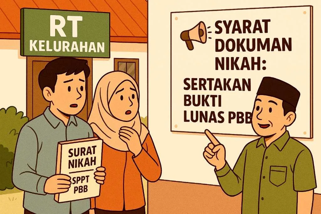 Warga Wajib Lunas PBB untuk Nikah, Mobnas Pemkot Malah Nunggak Rp7,8 M