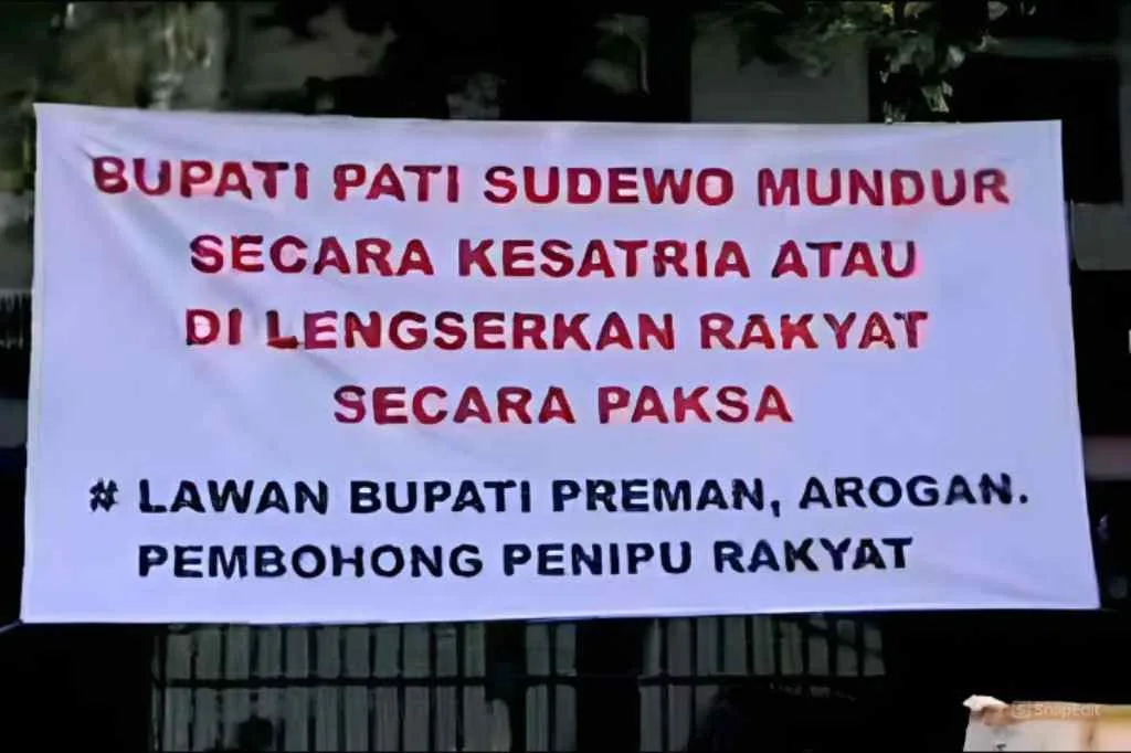 Aksi Demo Akbar Besok di Pati: Tuntut Bupati Sudewo Mundur