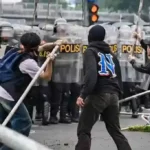 Aksi Unjuk Rasa di Jakarta Kembali Ricuh, Polda Metro Jaya Kini Jadi Sasaran