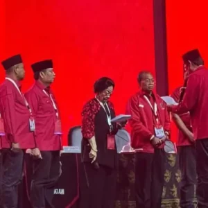 Megawati Soekarnoputri Dikukuhkan Kembali Jadi Ketua Umum PDIP