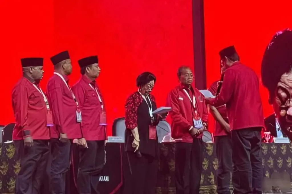 Megawati Soekarnoputri Dikukuhkan Kembali Jadi Ketua Umum PDIP
