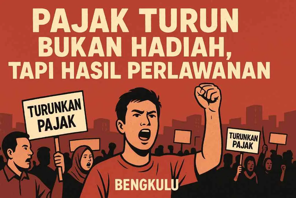 Pajak Turun Bukan Hadiah, Tapi Hasil Perlawanan