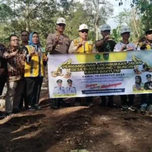 Pemkab Lebong Buka Jalan Penghubung Bungin–Bukit Nibung