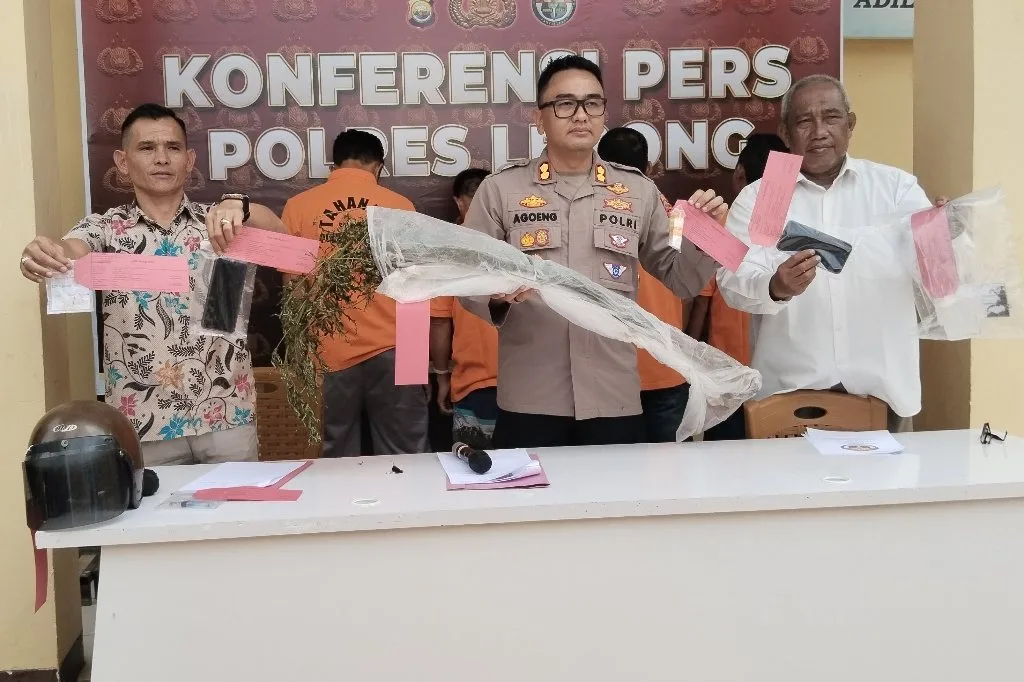 Polres Lebong Tangkap 4 Tersangka Kasus Sabu dan Ganja