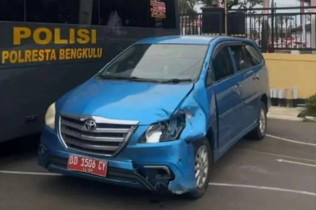 Tragedi Tabrak Lari Mobil Dinas Milik Pemkot Bengkulu di Pantai Panjang 18 Agustus 2025