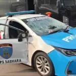 Unjuk Rasa di Markas Polda Metro Jaya: Mobil Provos Hancur Diamuk Massa