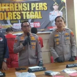 2 Pengedar Narkoba di Tegal Diringkus Polisi, Sabu Seberat 51,35 Gram Disita