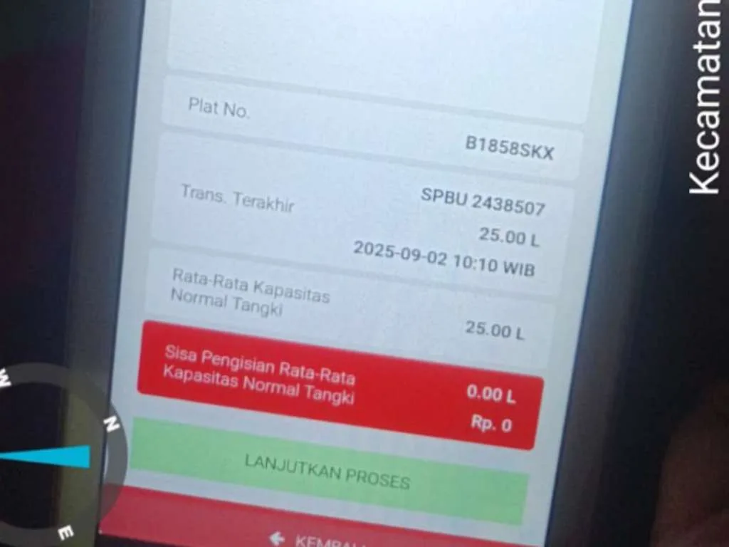 Barcode Siluman Masih Leluasa Isi BBM Subsidi di SPBU Tais, Pertamina Bungkam
