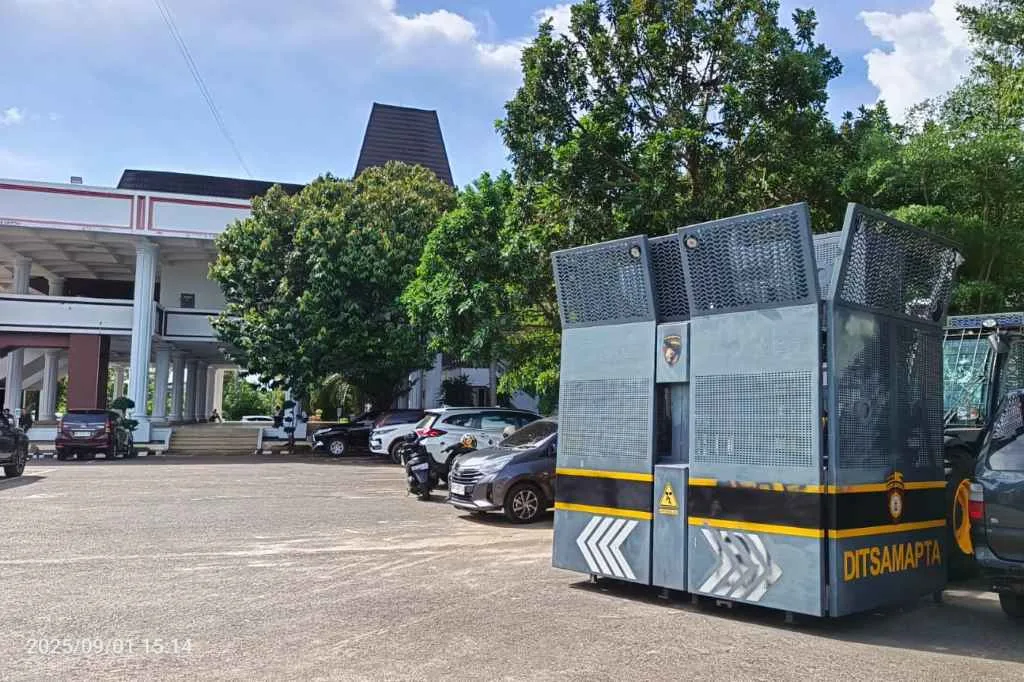 DPRD Provinsi Bengkulu Siaga, Pengamanan Diperketat Jelang Aksi Mahasiswa Lanjutan