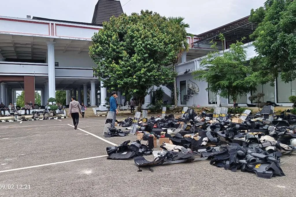 Pantauan Situasi Jelang Aksi Demo di DPRD Provinsi Bengkulu