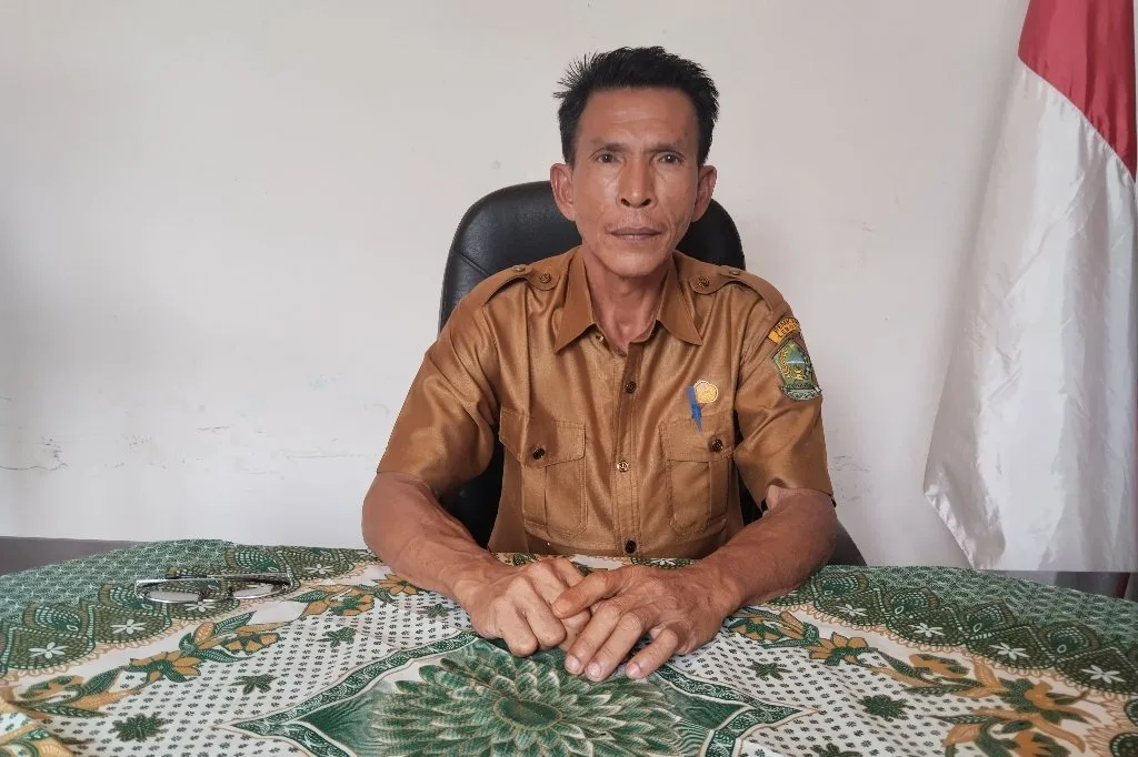 Pemdes Semelako I Bangun Irigasi, Pj Kades Ajak Warga Jaga Fasilitas