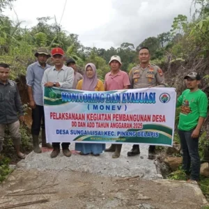 Pemdes Sungai Lisai Bangun JUT dan Sediakan Internet dengan Starlink