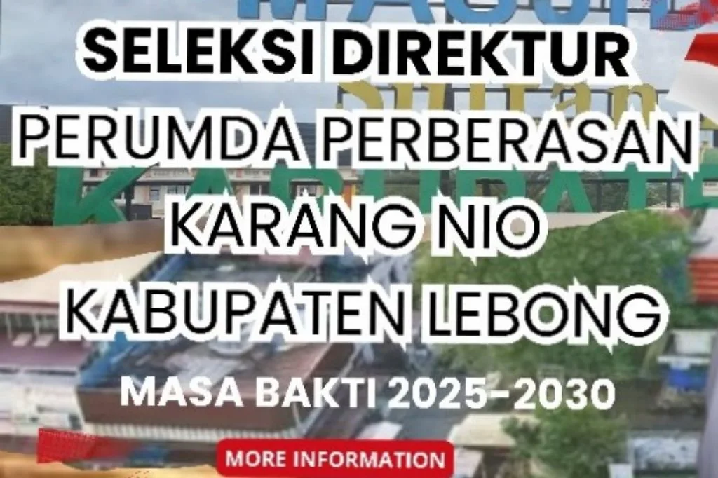 Pemkab Lebong Buka Seleksi Direktur Perumda Perberasan