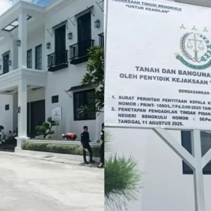 Satu Keluarga Terjerat, Aset Bapak dan Anak Tersangka Kasus Batu Bara Disita Kejati Bengkulu Satu Keluarga Terjerat, Aset Bapak dan Anak Tersangka Kasus Batubara Disita Kejati Bengkulu