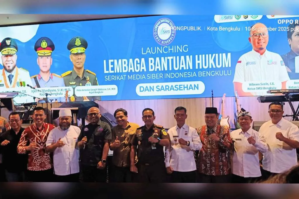 SMSI Bengkulu Resmikan LBH, Perkuat Peran Pers dalam Demokrasi dan Advokasi Hukum