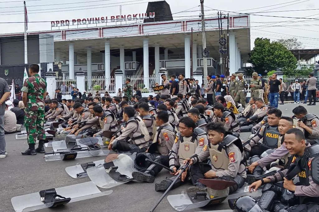 Unjuk Rasa Mahasiswa 2 September 2025 Bengkulu Kondusif, Kapolda: Lebih Baik dari Kemarin