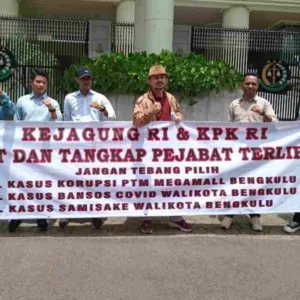 ASBS Gelar Aksi Damai di Kejagung: Tuntut Usut Dugaan Korupsi Lahan Pemkot Bengkulu