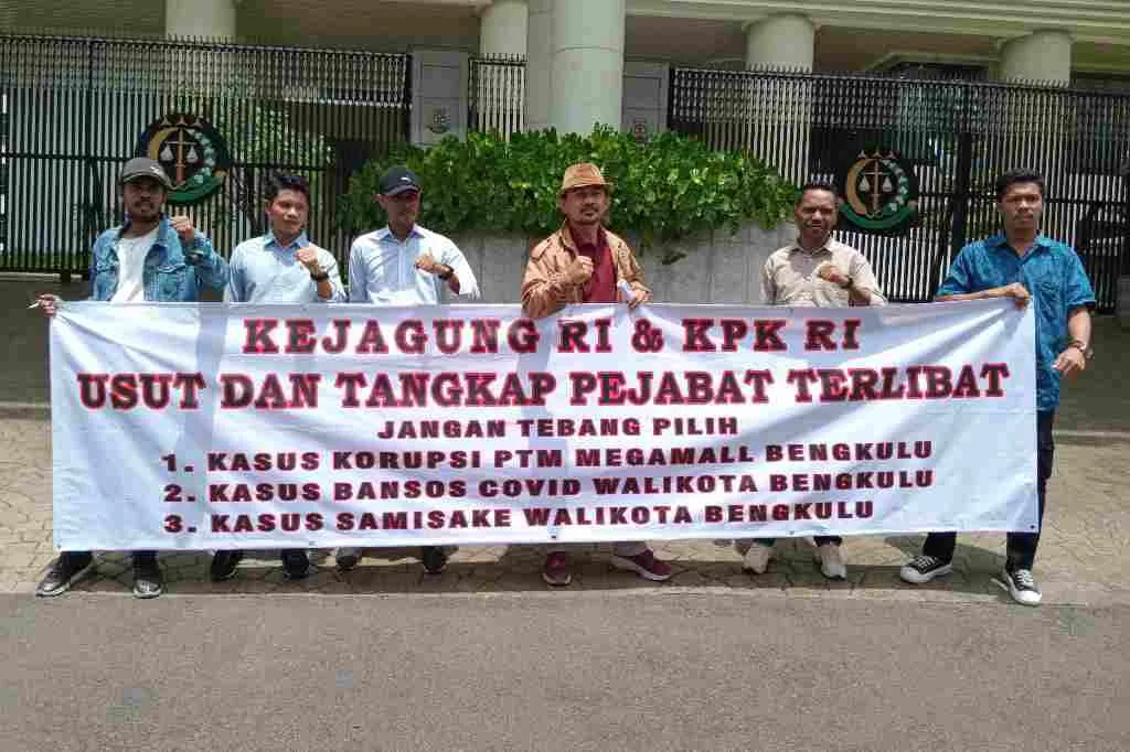 ASBS Gelar Aksi Damai di Kejagung: Tuntut Usut Dugaan Korupsi Lahan Pemkot Bengkulu