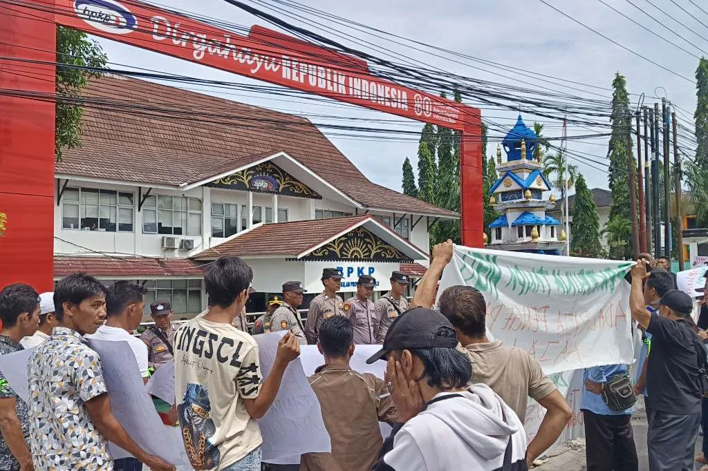 BPKP Provinsi Bengkulu Didemo, Massa Minta Audit Pemkab Bengkulu Utara dan Baznas Provinsi