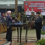 Bupati Lantik Khusna Lindarti sebagai Sekda Blitar Definitif, Perkuat Program Pemkab