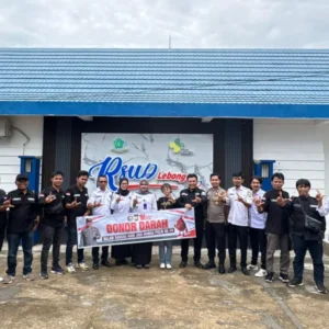 HUT Humas ke 74, Polres dan SMSI Lebong Gelar Donor Darah