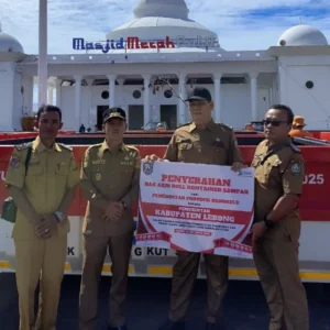 Kabupaten Lebong Dapat Dua Unit Bak ARM Roll, Wabup: Terima Kasih Pak Gubernur