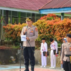 Kapolres Lebong Ajak Pelajar Hindari Narkoba dan Pergaulan Bebas