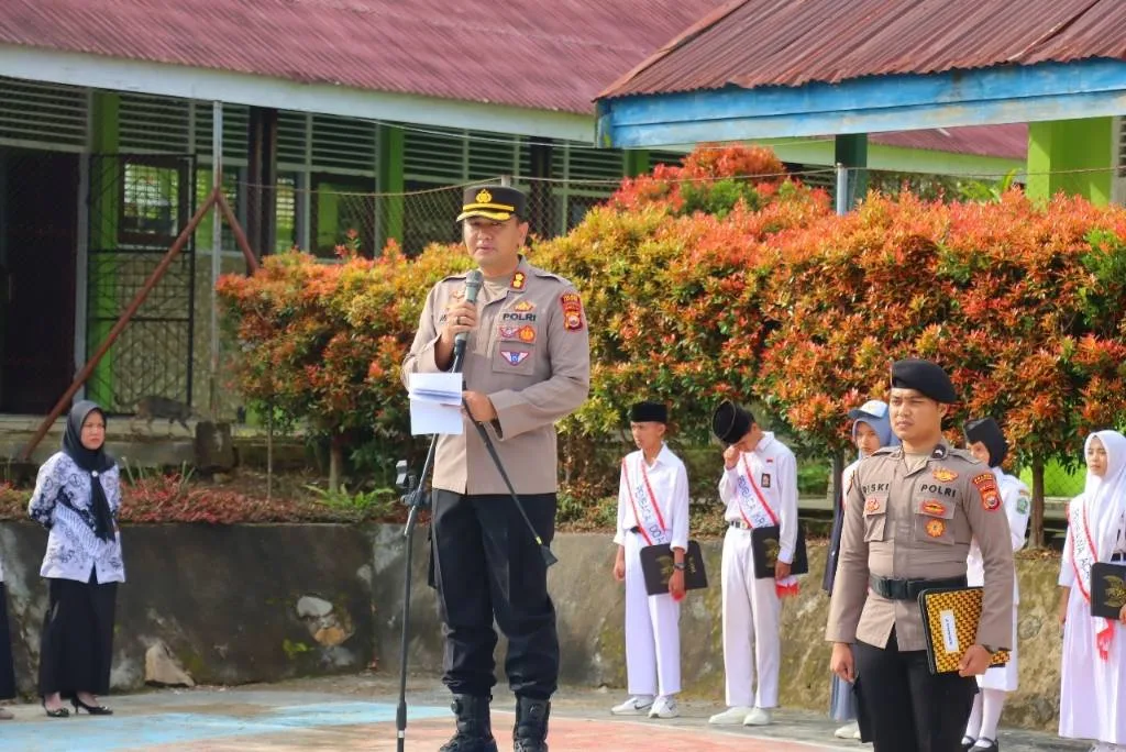 Kapolres Lebong Ajak Pelajar Hindari Narkoba dan Pergaulan Bebas