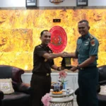 Kejati Bengkulu Sambut Danlanal, Perkuat Sinergi Hukum dan Keamanan Maritim