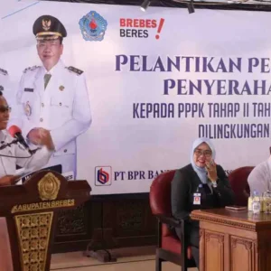 Pj Sekda Brebes Lantik 162 PPPK, Ingatkan PNS Wajib Loyal dan Profesional