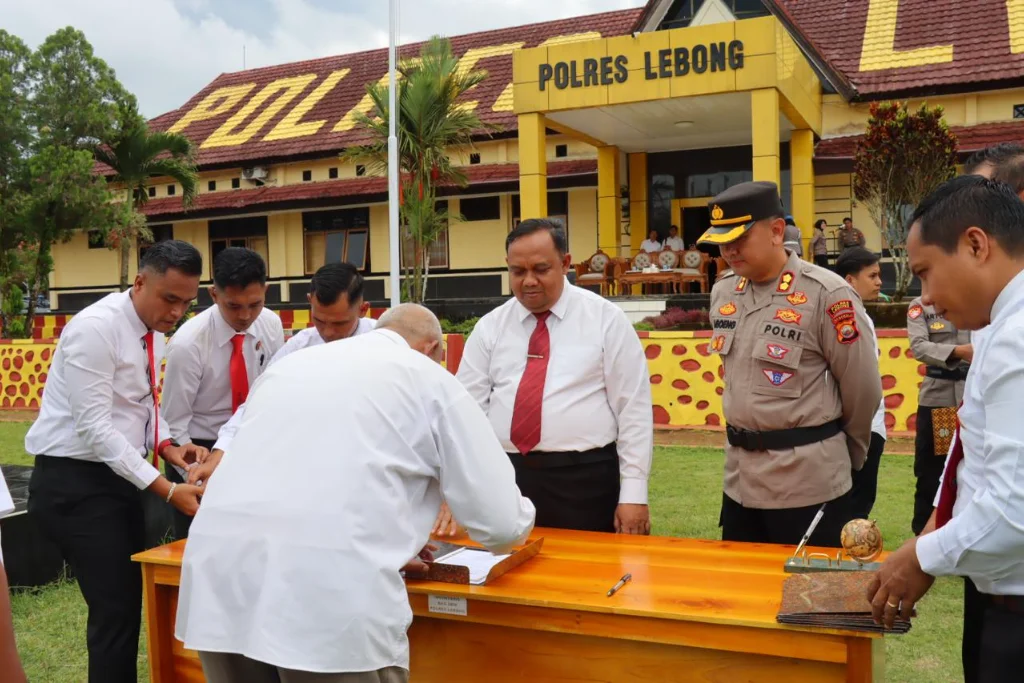 Polres Lebong Deklarasikan Komitmen Kuat Menuju Institusi Bebas Narkoba