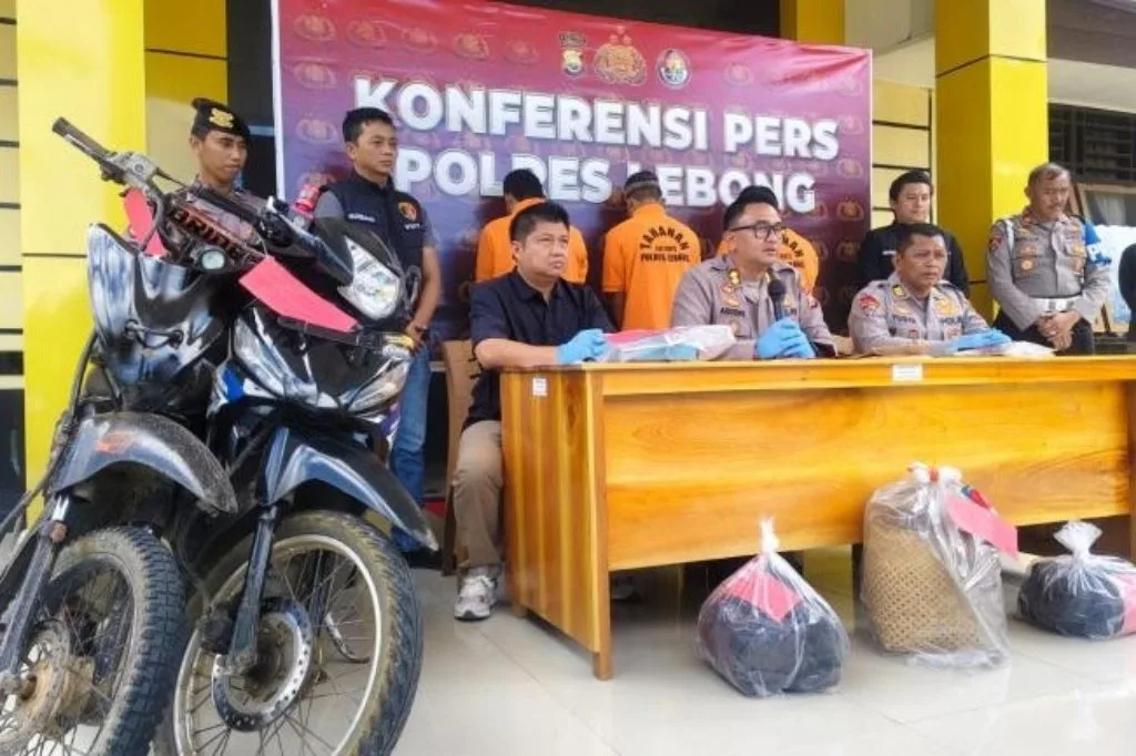 Polres Lebong Ungkap Dua Kasus Curanmor Selama Operasi Musang Nala 2025