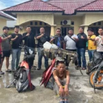 Polresta Bengkulu Sikat Pelaku Kasus Curanmor Berantai, Tiga Motor Diamankan