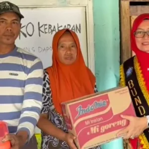 TP PKK Lebong Kunjungi Korban Kebakaran, Beri Dukungan dan Bantuan