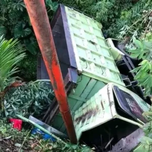 Truk Masuk Jurang di Tik Tebing, Sopir Remaja Selamat