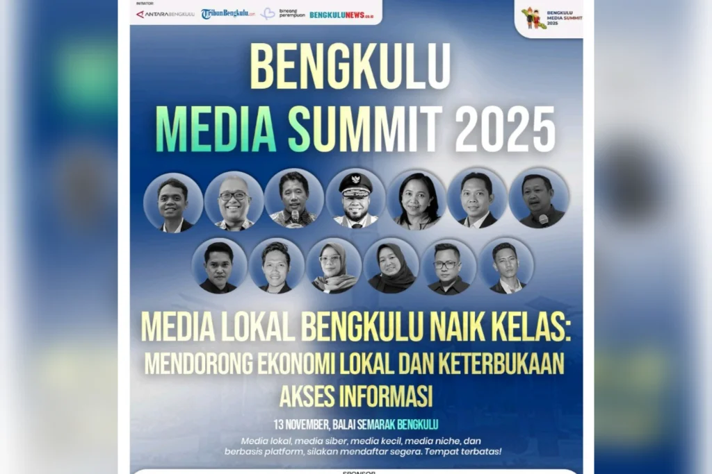 Bengkulu Provinsi Pertama di Sumatra Gelar Local Media Summit, Perkuat Ekosistem Digital