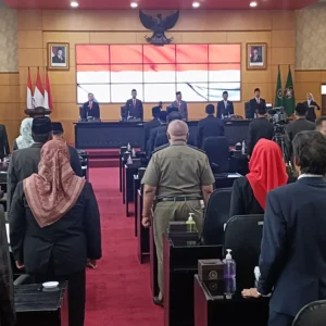 DPRD Kota Blitar Gelar Rapat Paripurna Penyampaian Penjelasan Walikota atas Rancangan Perda APBD 2026