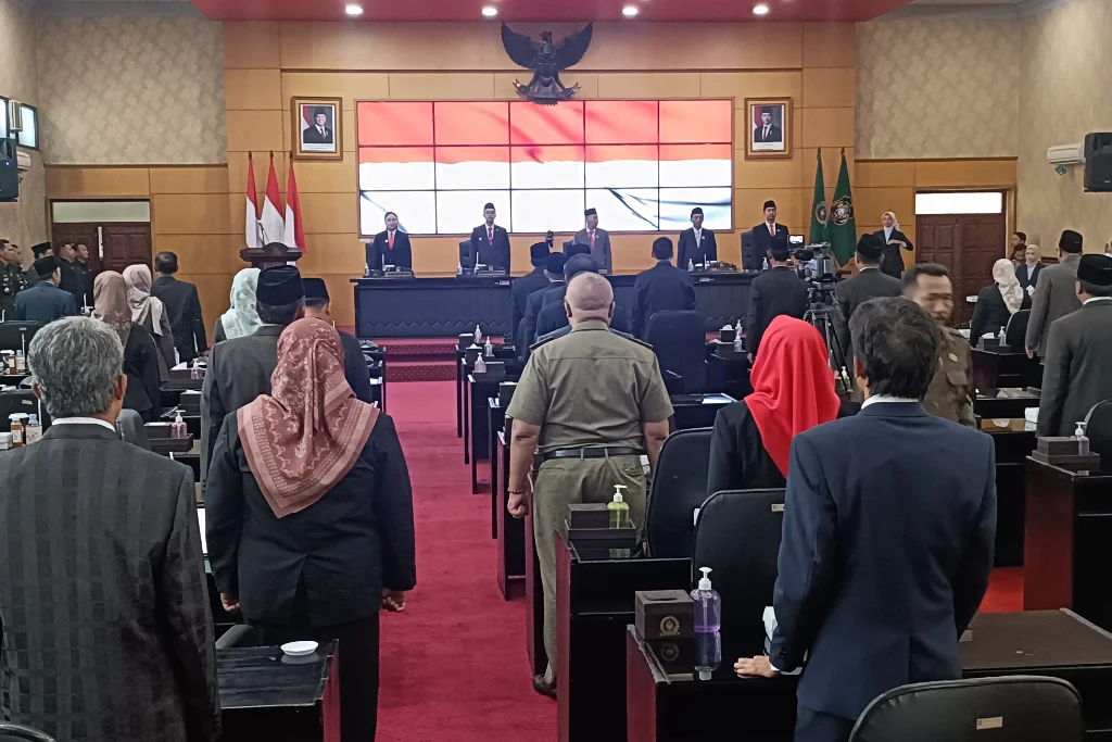DPRD Kota Blitar Gelar Rapat Paripurna Penyampaian Penjelasan Walikota atas Rancangan Perda APBD 2026