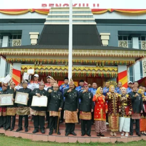 HUT ke-57 Provinsi Bengkulu Usung Tema Dengan Semangat Merah Putih Bersama Bantu Rakyat