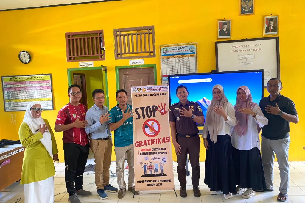 Kejari Kaur Gencarkan Kampanye Anti-Korupsi Secara Masif, Sasar ASN hingga Masyarakat
