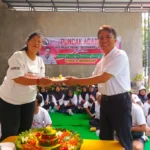 Lima Tahun Berkarya, Satujuang Blitar Gelar Senam Bersama dan Salurkan Santunan Kepada Anak Yatim