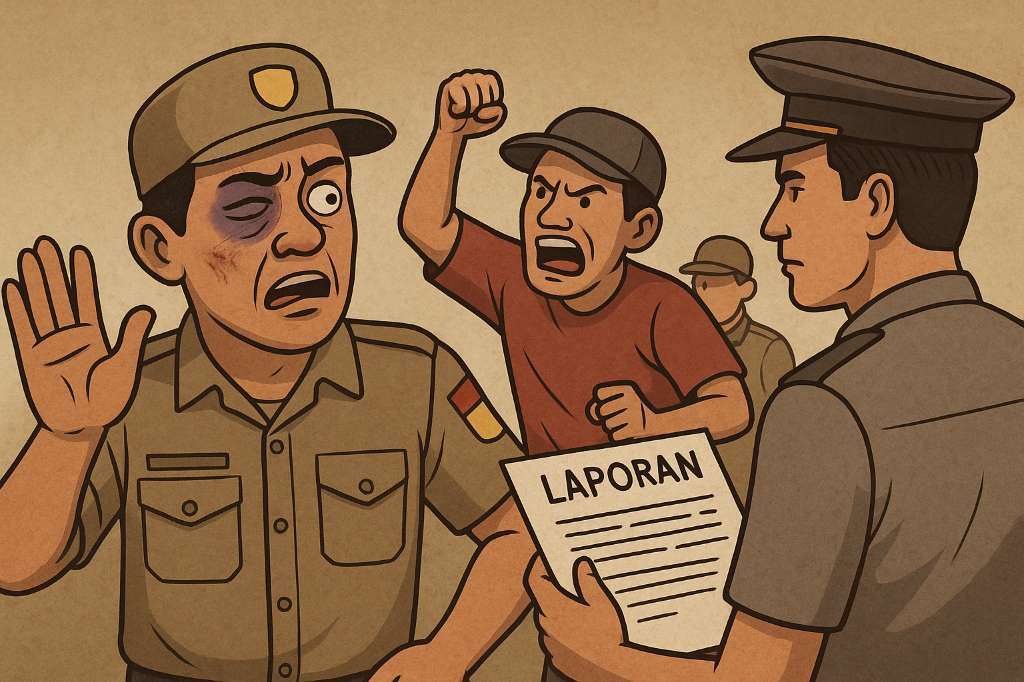 Negara yang Lebam Sedikit Lalu Menangis