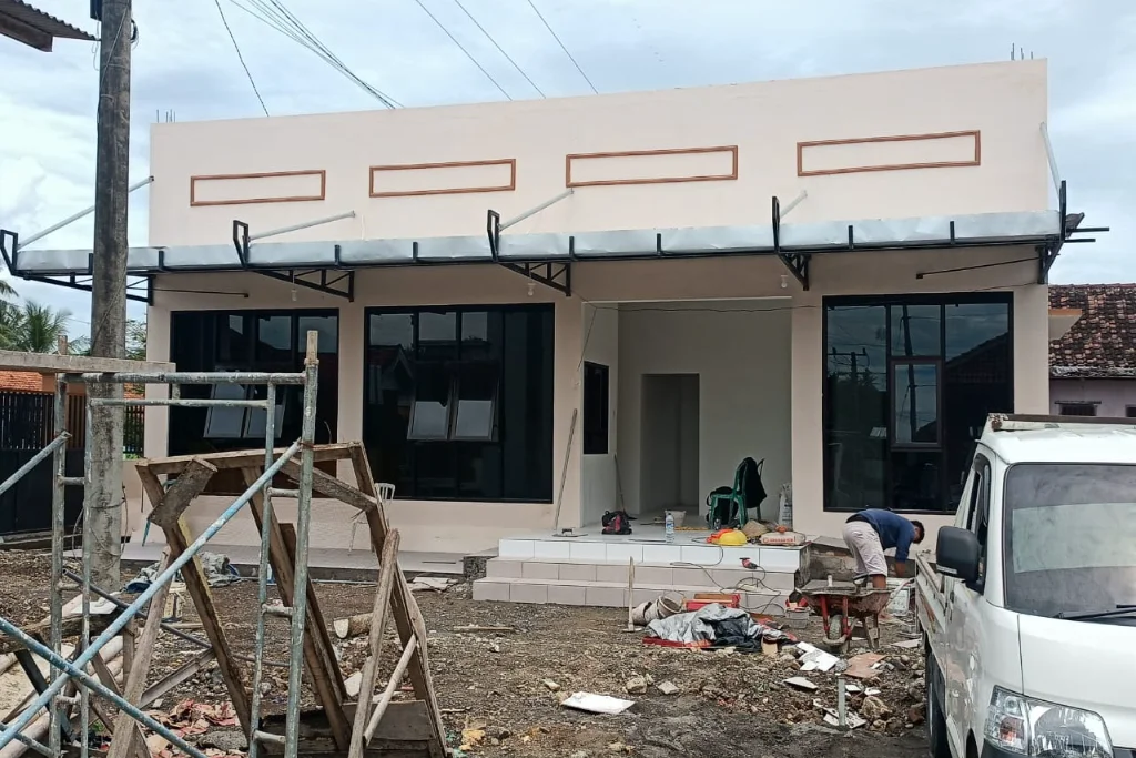 Pembangunan Pustu Tumpak Kepuh Kabupaten Blitar Dibiayai Optimalisasi DBHCHT 2025