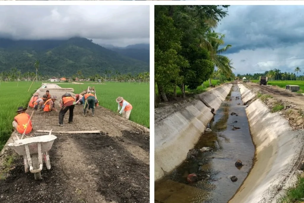 Progres Rehabilitasi Irigasi Air Ketahun Capai 85 Persen, Perkuat Ketahanan Pangan Lebong