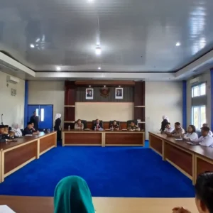 Wabup Bambang Pimpin Rakor, Tekankan Sinergi Lintas Sektor Sukseskan MBG Lebong