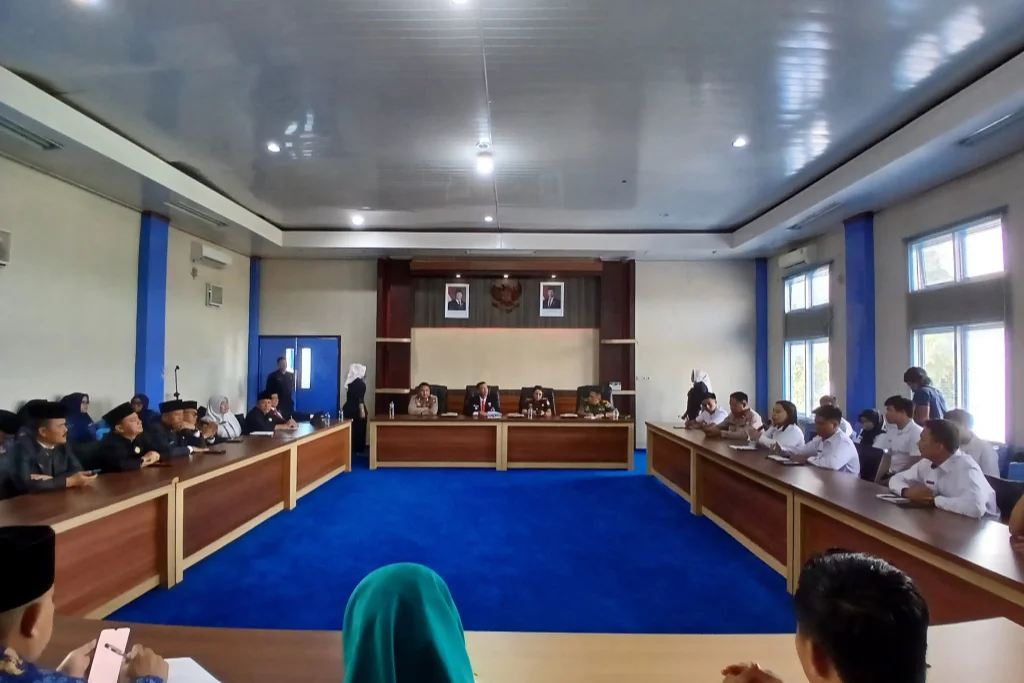 Wabup Bambang Pimpin Rakor, Tekankan Sinergi Lintas Sektor Sukseskan MBG Lebong