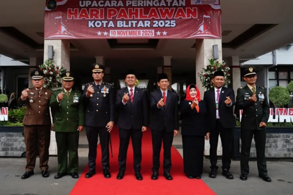 Wali Kota Blitar Peringati Hari Pahlawan, Ingatkan ASN Jabatan Adalah Amanah